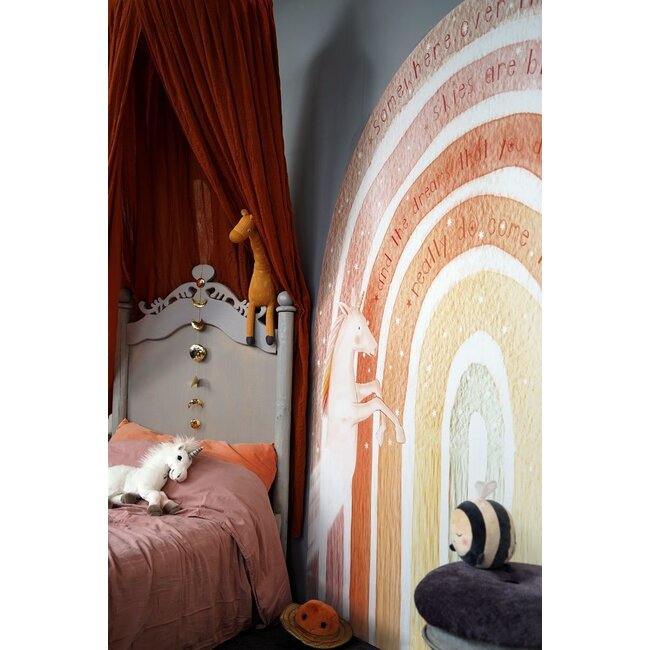 Hartendief Behang Kinderkamer Achter de Regenboog Hartendief