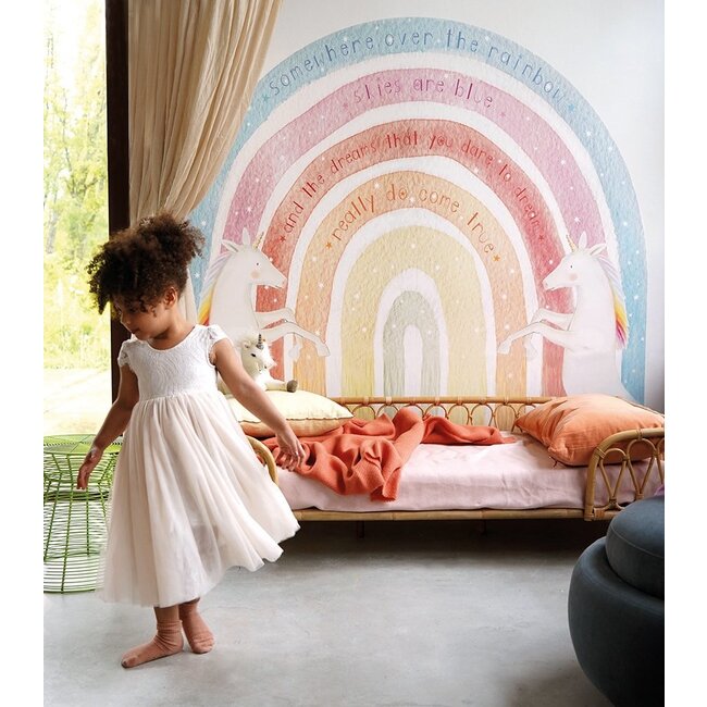 Hartendief Behang Kinderkamer Suikerzoete Eenhoorns Hartendief