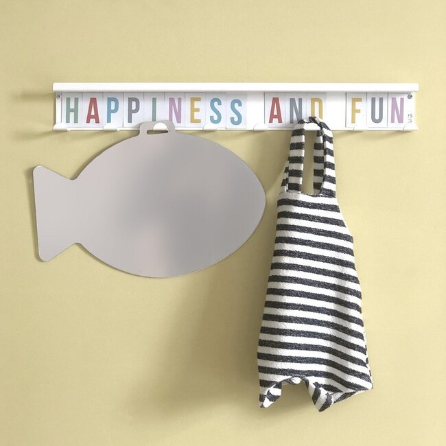 Thresxics Kinderkamer Spiegel Vis