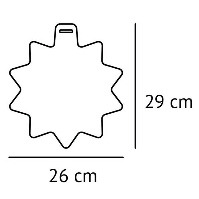 Thresxics Spiegel Kinderkamer Ster Thresxics