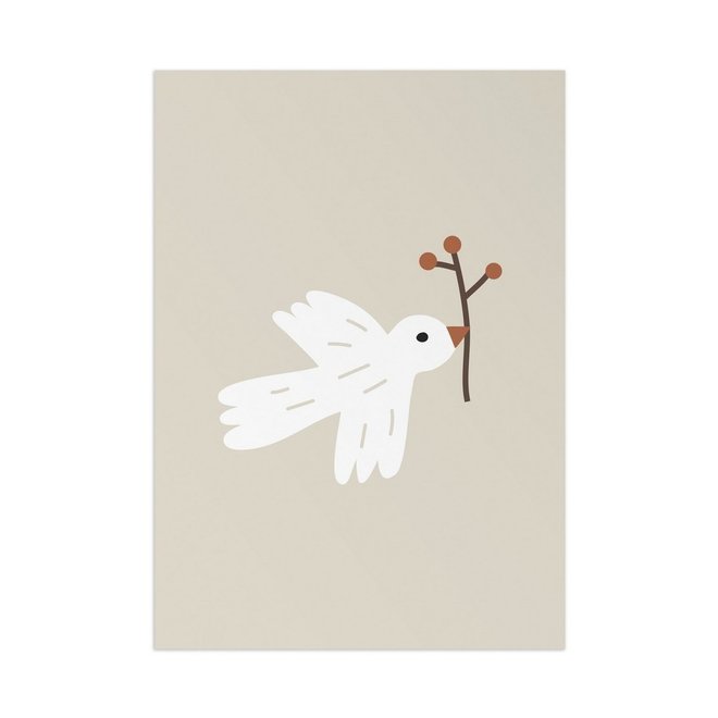 Poster Kinderkamer Little Birdie Art Print A3