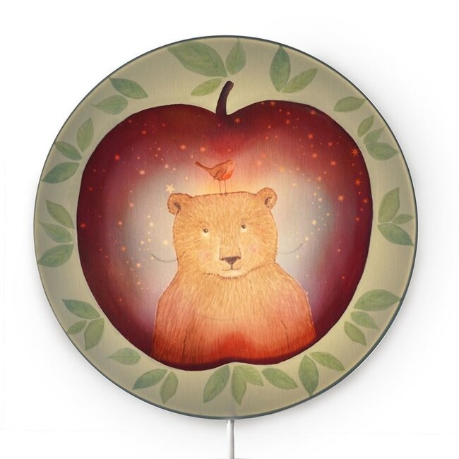 Hartendief Wandlamp Kinderkamer Beer in de Appel Hartendief