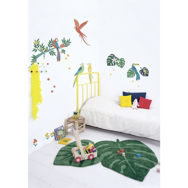 Lilipinso Muurstickers Decor Papegaaien Large Lilipinso