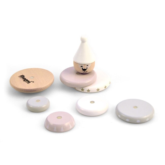 Magni Aps Houten Stacking Tower Magnetic White