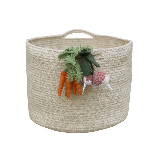 Lorena Canals Kinderkamer Opbergmand Veggies Lorena Canals
