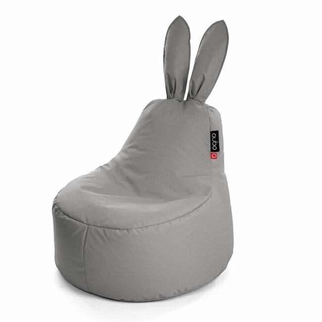Qubo Beanbag Baby Rabbit diverse Grijstinten