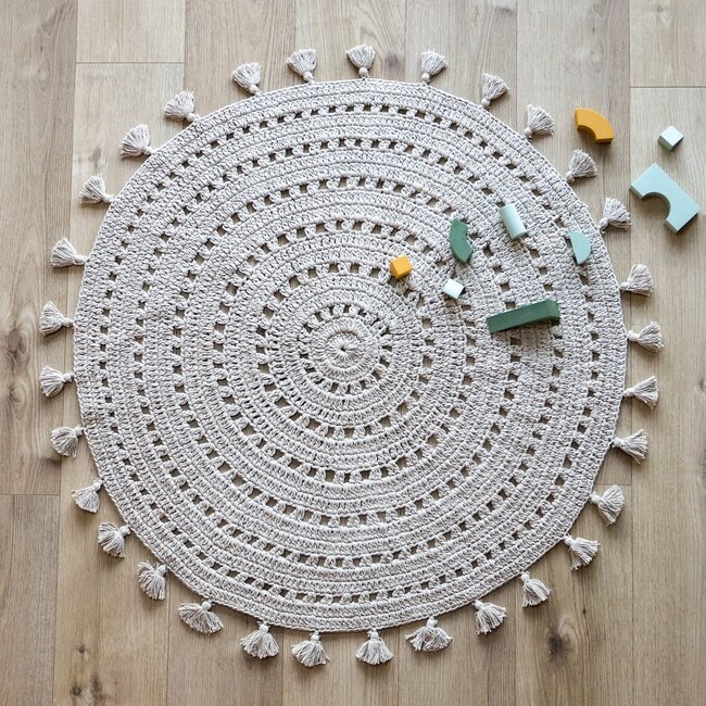 Nattiot Vloerkleed Kinderkamer Nila Gris Perle Nattiot