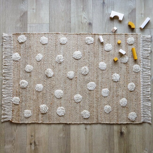 Nattiot Vloerkleed Kinderkamer Nop Nattiot