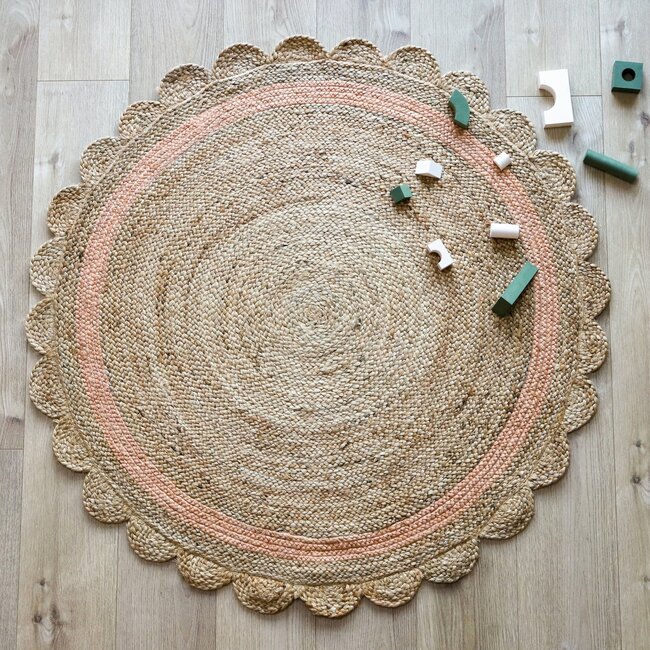 Nattiot Vloerkleed Kinderkamer Neha Abricot Nattiot