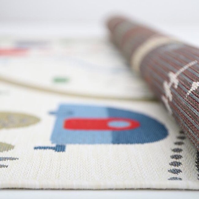 Nattiot Kinderkamer Vloerkleed Little Camper Nattiot