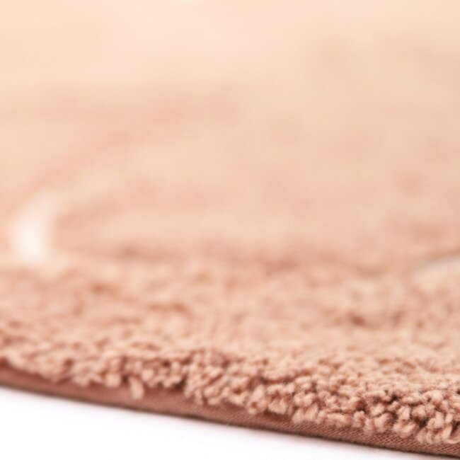 Nattiot Kinderkamer Vloerkleed Yva Brown Rond Nattiot