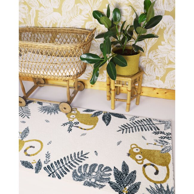 Nattiot Kinderkamer Vloerkleed Monkey Paradise Small Nattiot