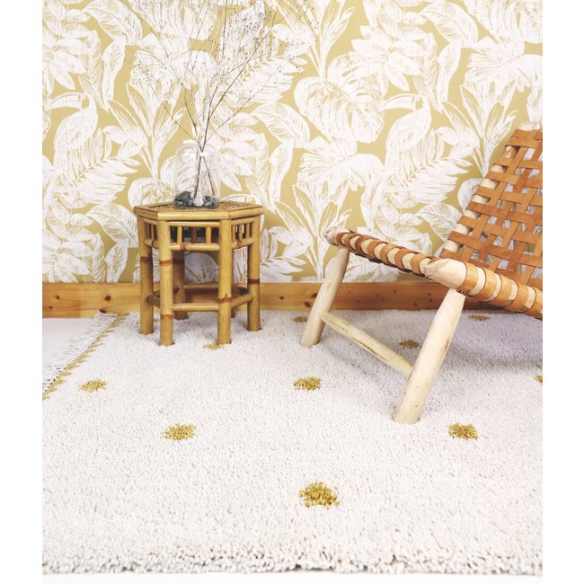 Nattiot Kinderkamer Vloerkleed Wooly Lemon