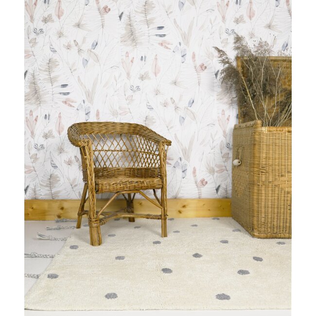 Nattiot Kinderkamer Vloerkleed Dots Grey