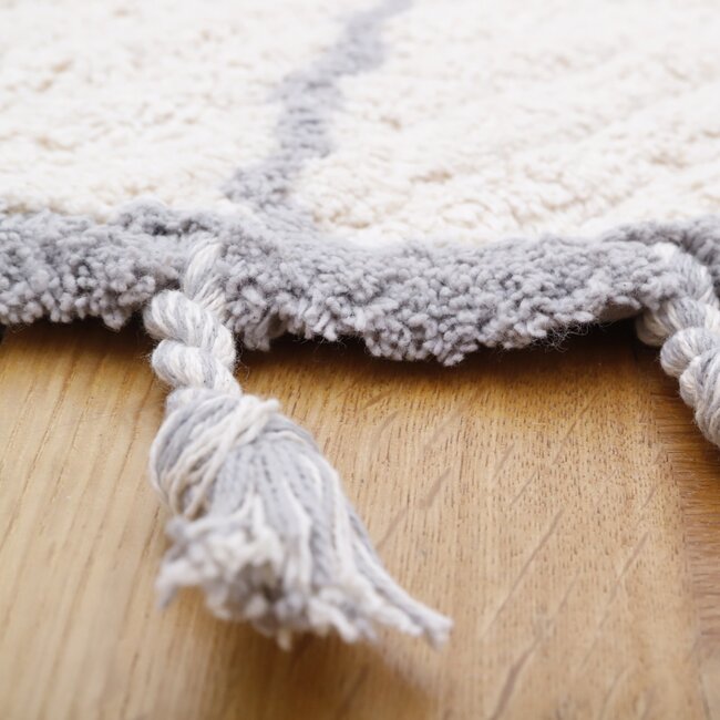 Nattiot Vloerkleed Kinderkamer Come Grey Nattiot