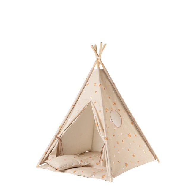 Tipi Tent / Speeltent Kinderkamer Amber Rainbows Wigiwama