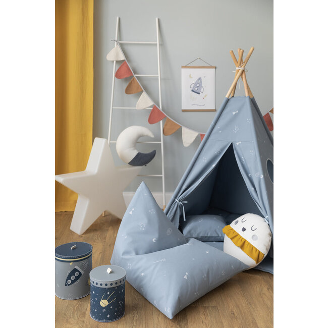 Kussen Kinderkamer Saturnus Wigiwama