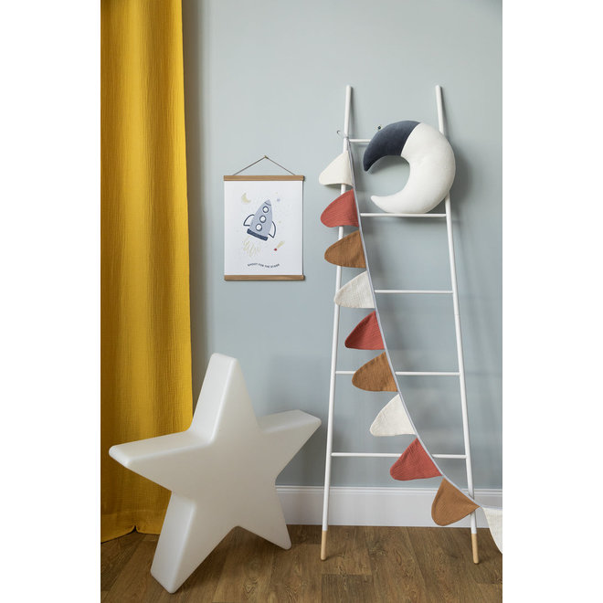 Poster Kinderkamer Shoot for the Stars Wigiwama