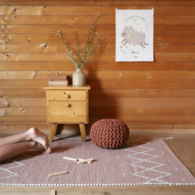 Nattiot Poef Kinderkamer Sienna