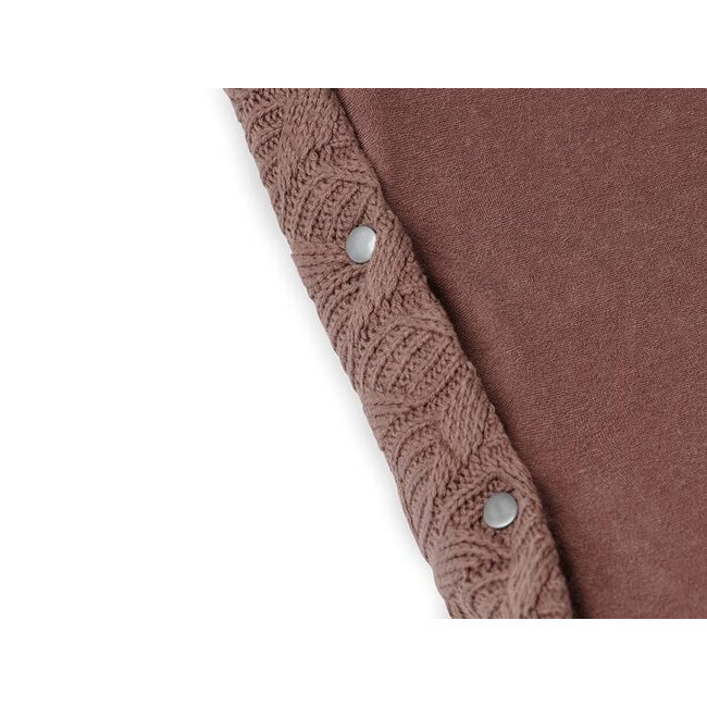 Jollein Waskussenhoes Spring Knit Chestnut Jollein