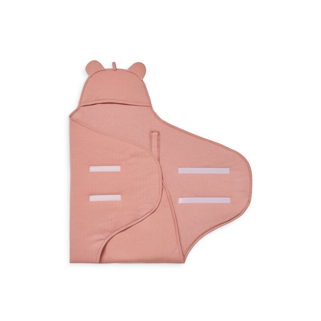 Jollein Wikkeldeken Basic Stripe Rosewood Jollein