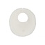 Jollein Slab Rond Embroidery Ivoor Jollein