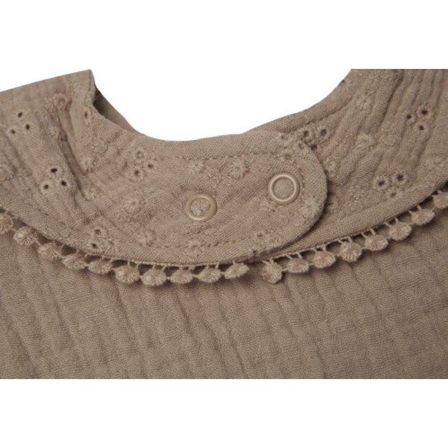 Jollein Slab Rond Embroidery Biscuit Jollein