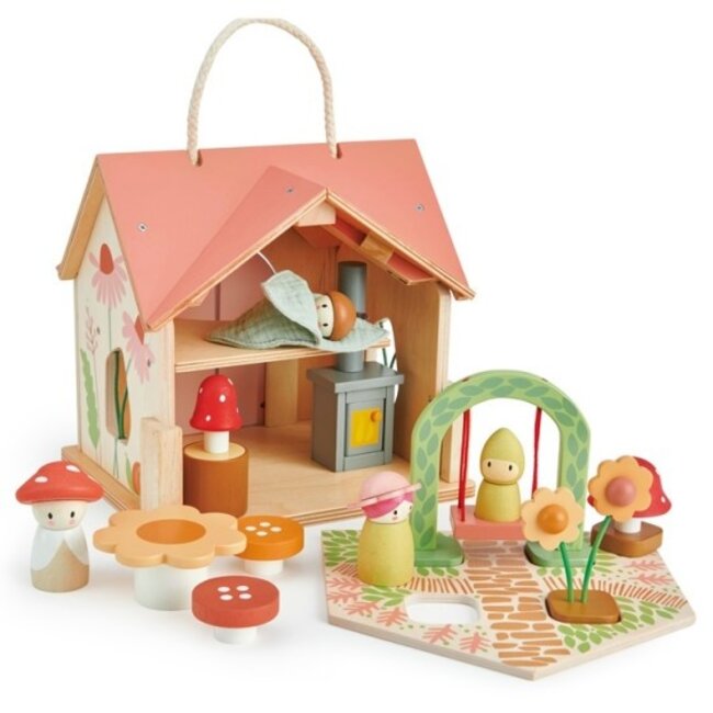 Tender Leaf Toys Poppenhuis Chalet Rosewood Tender Leaf