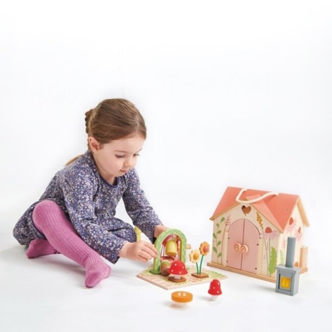 Tender Leaf Toys Poppenhuis Chalet Rosewood Tender Leaf