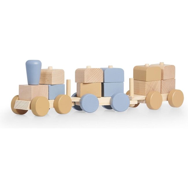 Jollein Houten Speelgoedtrein Blue Jollein