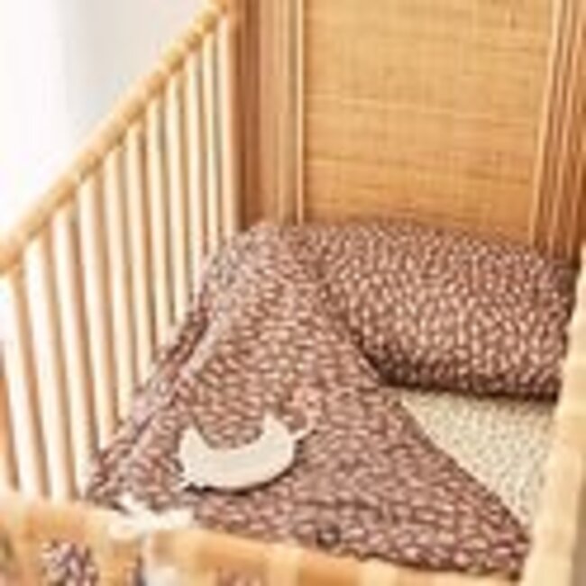 Jollein Dekbedovertrek Ledikant Meadow Chestnut 100x140cm Jollein