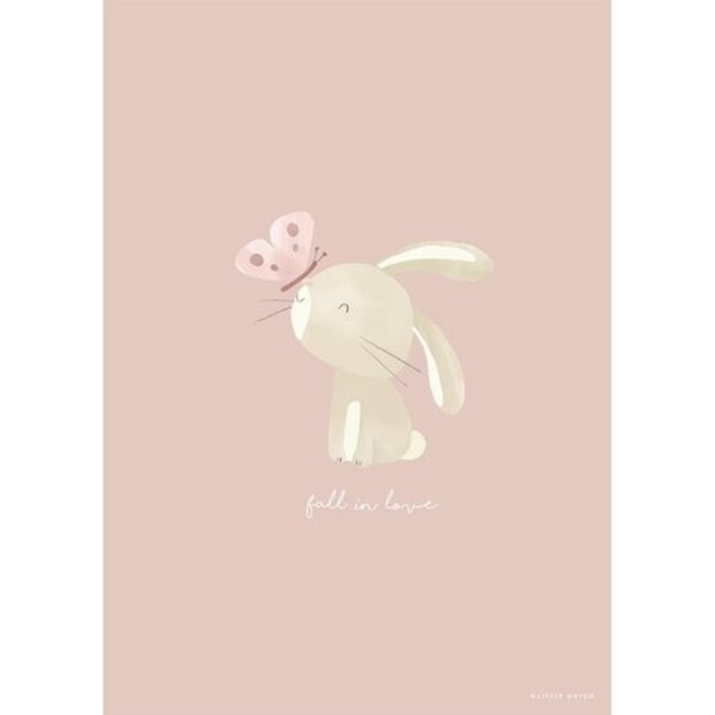 Little Dutch Poster Flowers & Butterflies Little Dutch