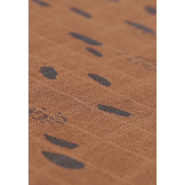 Jollein Spot Hydrofiel Multidoek Caramel (2 pack) Jollein