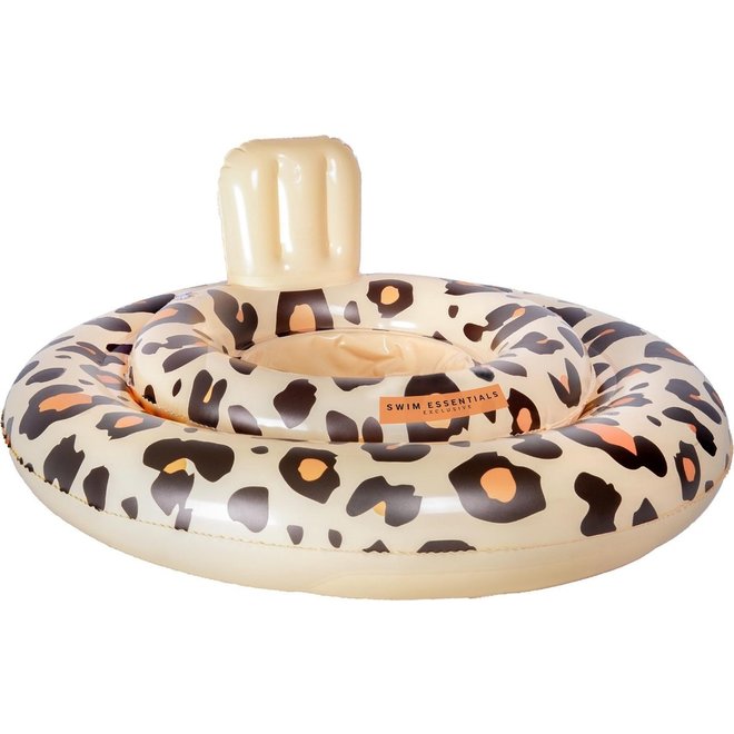 Baby Float Panterprint Beige 0-1 jaar Swim Essentials