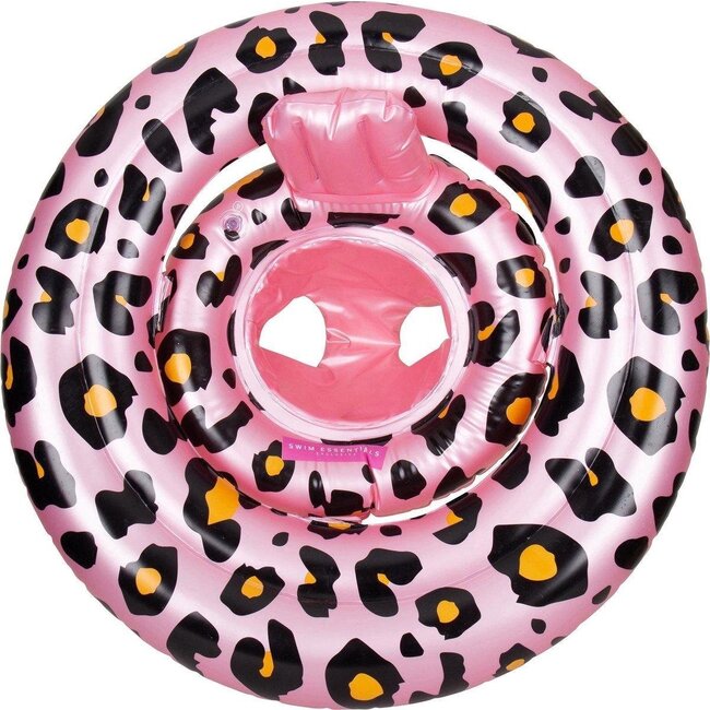 Swim Essentials Baby Float Panterprint Roze 0-1 jaar Swim Essentials