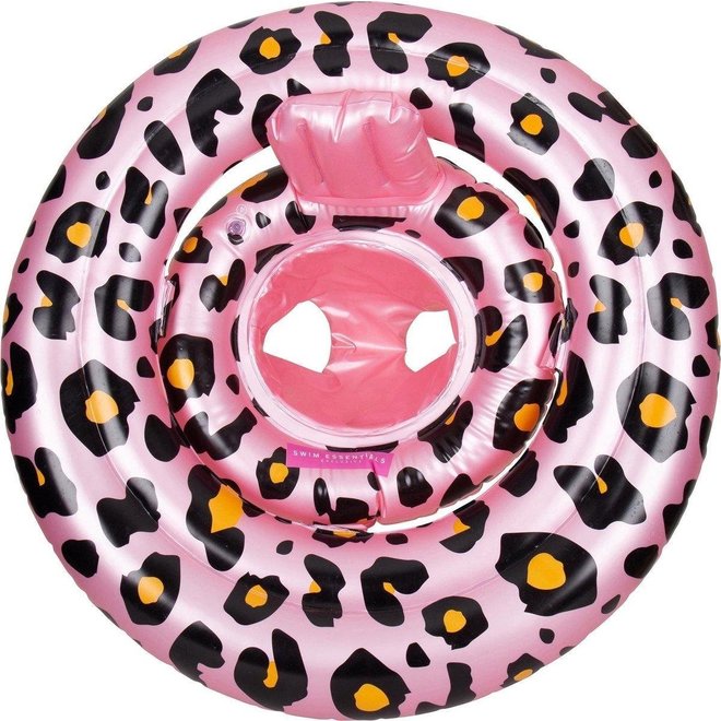 Baby Float Panterprint Roze 0-1 jaar Swim Essentials