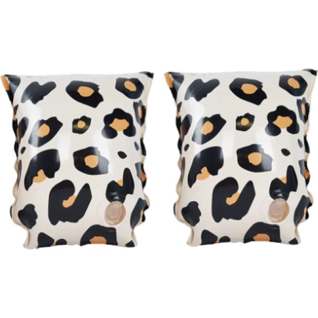 Swim Essentials Zwembandjes Panterprint Beige 0-2 Swim Essentials