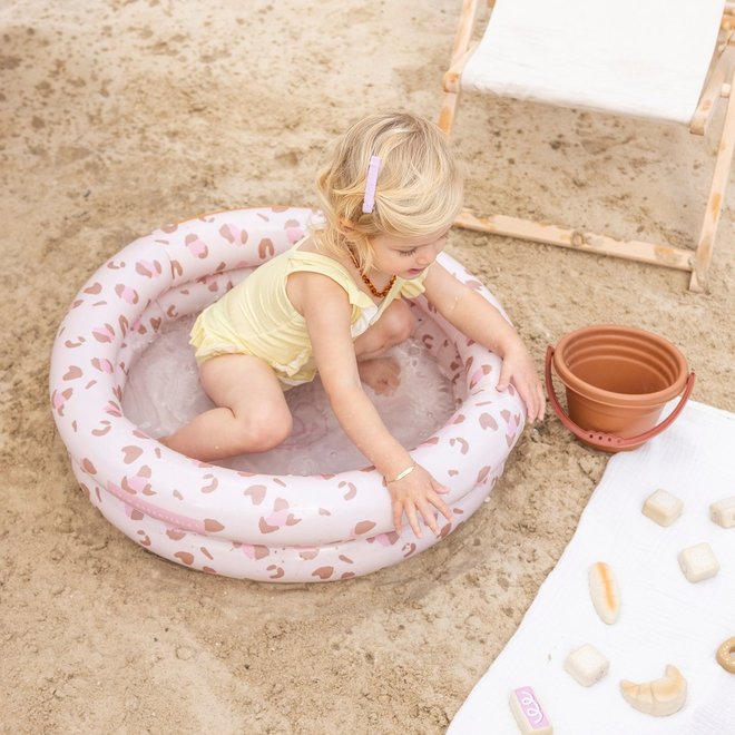Baby Zwembad Old Pink Panterprint 60 cm Swim Essentials