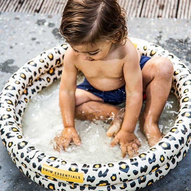 Baby Zwembad Beige Panterprint 60 cm Swim Essentials