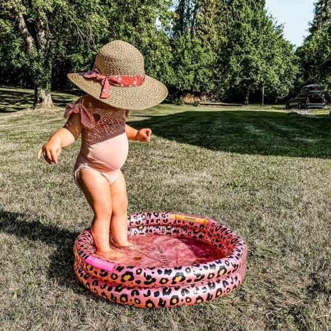 Swim Essentials Baby Zwembad Rose Panterprint 60 cm Swim Essentials