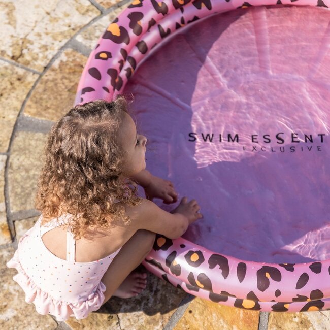Swim Essentials Kinderzwembad Rosé Panterprint 100 cm Swim Essentials