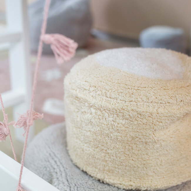Lorena Canals Poef Kinderkamer Marshmallow Vanilla Lorena Canals
