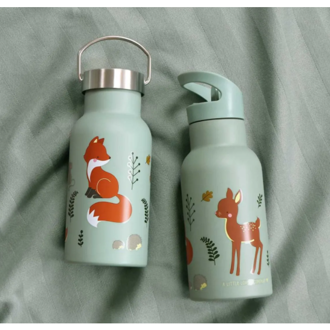 A Little Lovely Company RVS Drinkfles Bosvriendjes A Little Lovely Company