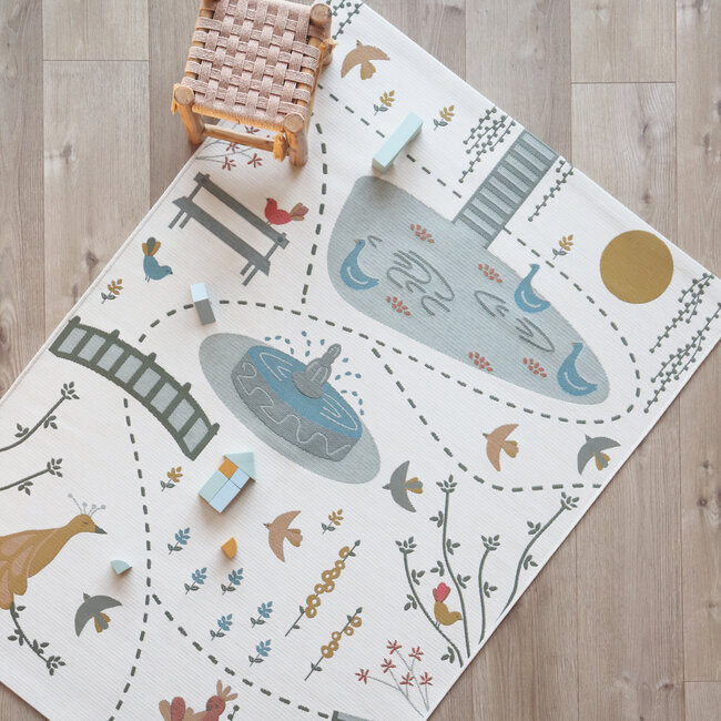 Nattiot Vloerkleed Kinderkamer Bird Paradise Nattiot