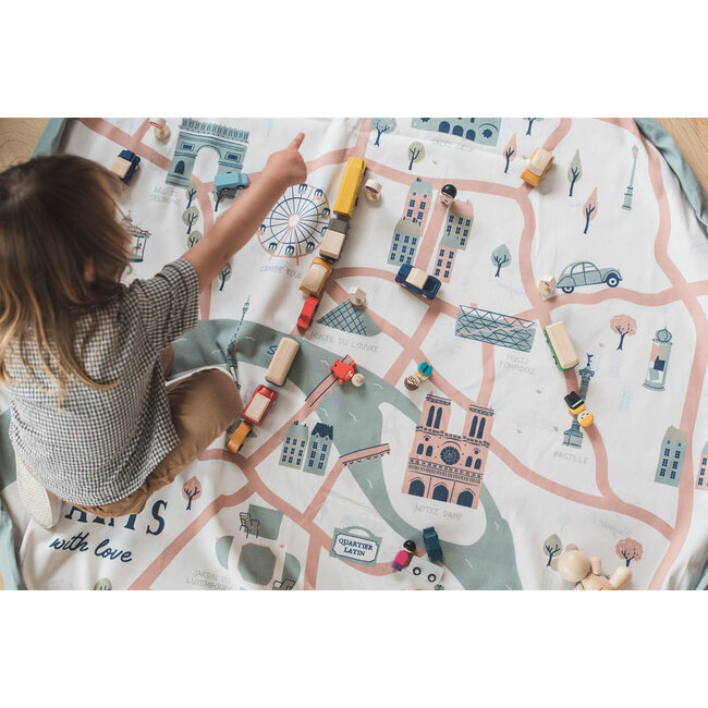 Play & Go  Play & Go Opbergzak en Speelgoedkleed Paris