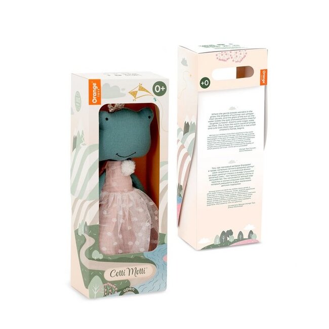 Orangetoys Kinderknuffel Fiona de Kikker