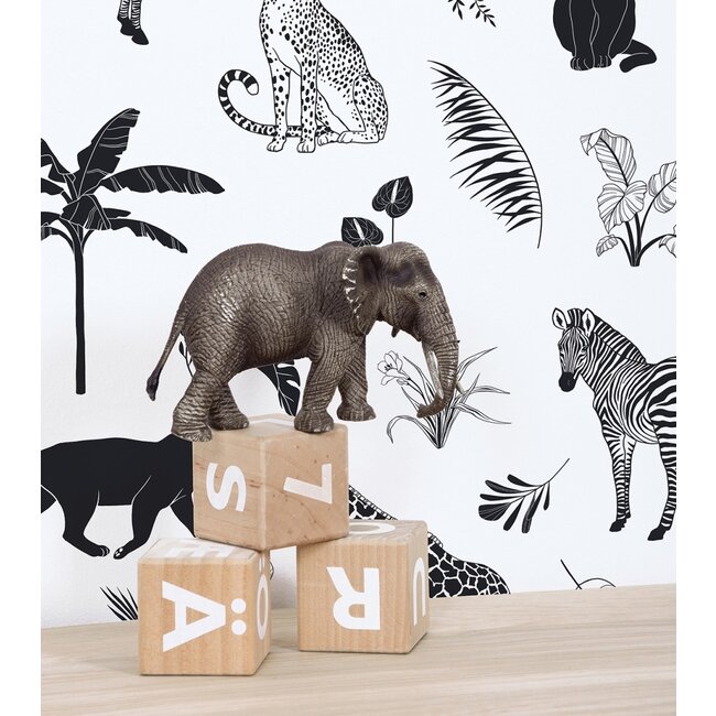 Lilipinso Behang Kinderkamer Savannah Lilipinso