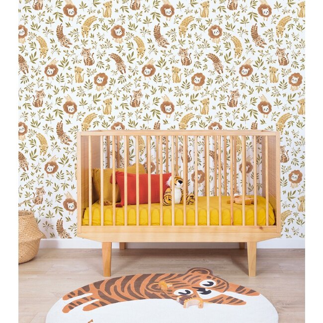 Lilipinso Behang Kinderkamer Jungledieren Lilipinso