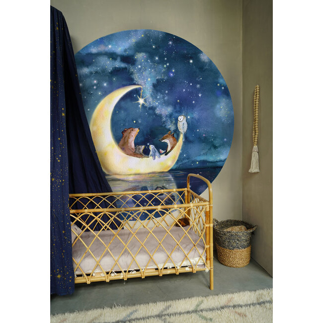 Hartendief Behangcirkel Varen in de Nacht