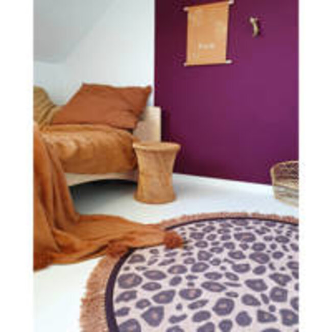 Tapis Petit Vloerkleed Kinderkamer Luipaard rond